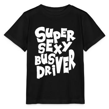 conducteur - T-shirt bio MINI CREATOR Stanley/Stella Enfant - noir - Devant - Mikhail (115cm)
