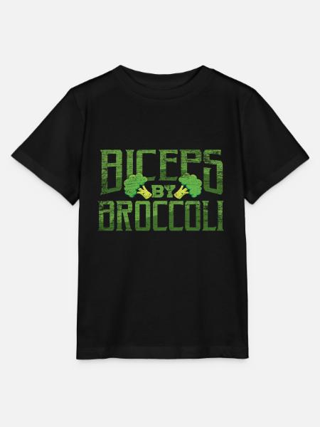 Brokkoli - Stanley/Stella Kinder T-Shirt MINI CREATOR - Schwarz