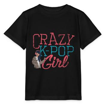 K-POP - Stanley/Stella MINI CREATOR Kids’ T-Shirt - black - Front - Mikhail (115cm)