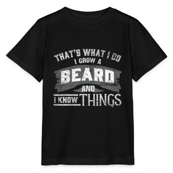Bart - Stanley/Stella Kinder T-Shirt MINI CREATOR  - Schwarz - Vorne - Mikhail (115cm)