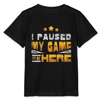 Gaming - T-shirt bio MINI CREATOR Stanley/Stella Enfant - noir - Devant - Mikhail (115cm)