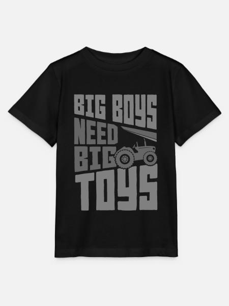 Traktor - Stanley/Stella Kinder T-Shirt MINI CREATOR  - Schwarz