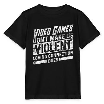 Gaming - T-shirt bio MINI CREATOR Stanley/Stella Enfant - noir - Devant - Mikhail (115cm)