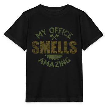 lumberjack - Stanley/Stella MINI CREATOR Kids’ T-Shirt - black - Front - Mikhail (115cm)