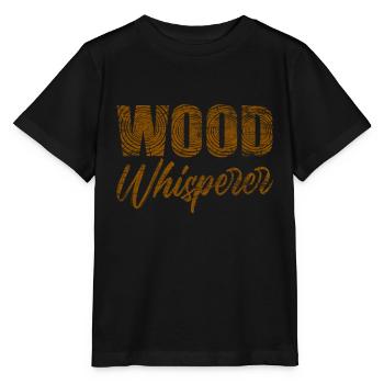 Holz - Stanley/Stella Kinder T-Shirt MINI CREATOR  - Schwarz - Vorne - Mikhail (115cm)