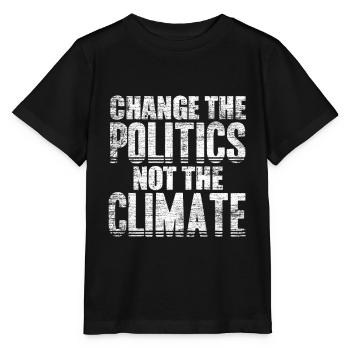Klimawandel Politik - Stanley/Stella Kinder T-Shirt MINI CREATOR  - Schwarz - Vorne - Mikhail (115cm)