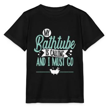 bain - T-shirt bio MINI CREATOR Stanley/Stella Enfant - noir - Devant - Mikhail (115cm)