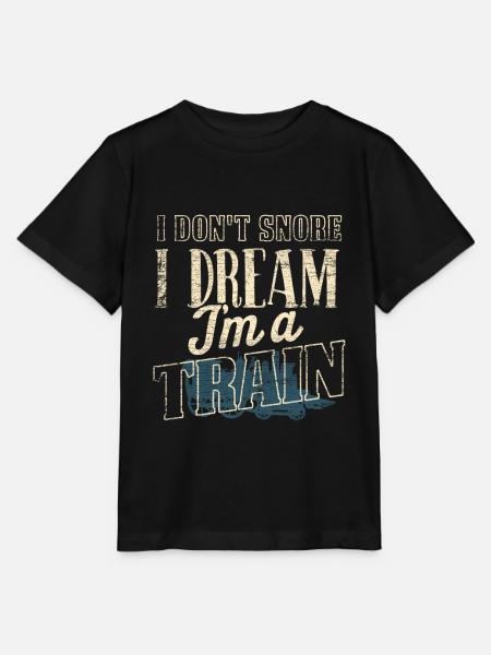 Train trains - T-shirt bio MINI CREATOR Stanley/Stella Enfant - noir