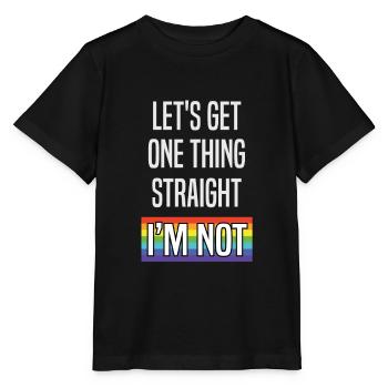 LGBT - T-shirt bio MINI CREATOR Stanley/Stella Enfant - noir - Devant - Mikhail (115cm)