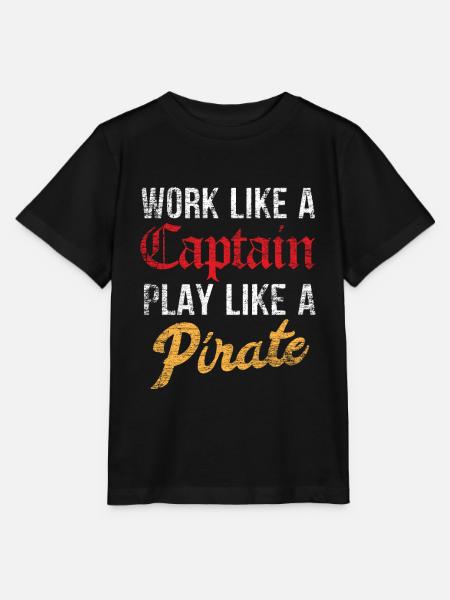 Pirat - T-shirt bio MINI CREATOR Stanley/Stella Enfant - noir