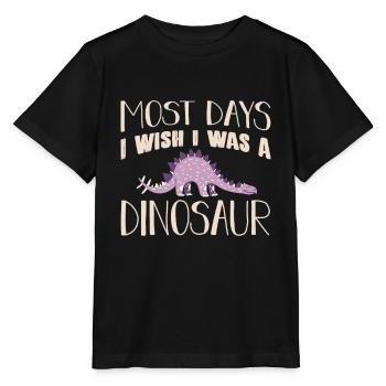 dinosaur - Stanley/Stella MINI CREATOR Kids’ T-Shirt - black - Front - Mikhail (115cm)