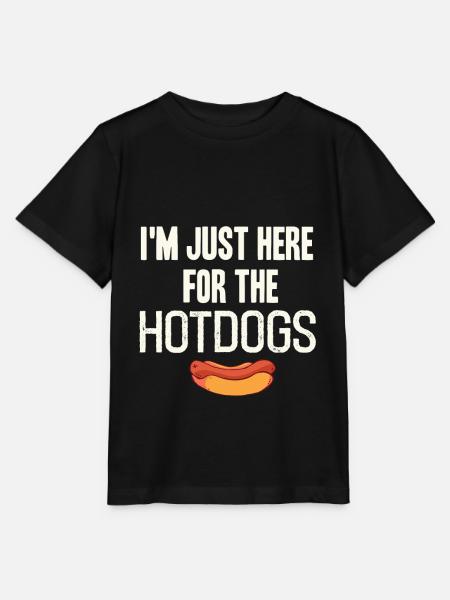 Hot dog - Stanley/Stella Kinder T-Shirt MINI CREATOR  - Schwarz