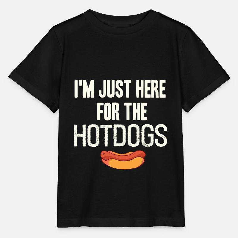 Hot dog - Stanley/Stella Kinder T-Shirt MINI CREATOR  - Schwarz
