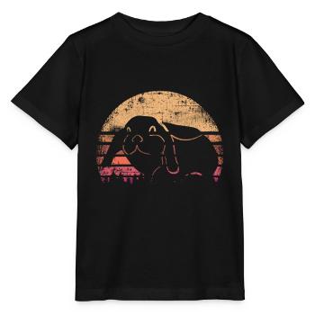 Kaninchen - Stanley/Stella Kinder T-Shirt MINI CREATOR  - Schwarz - Vorne - Mikhail (115cm)