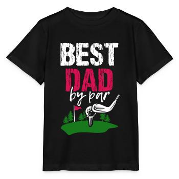Golf Golfer Golfball Golfplatz Golfschläger Caddy - T-shirt bio MINI CREATOR Stanley/Stella Enfant - noir - Devant - Mikhail (115cm)