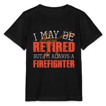 fire Department - Stanley/Stella MINI CREATOR Kids’ T-Shirt - black - Front - Mikhail (115cm)