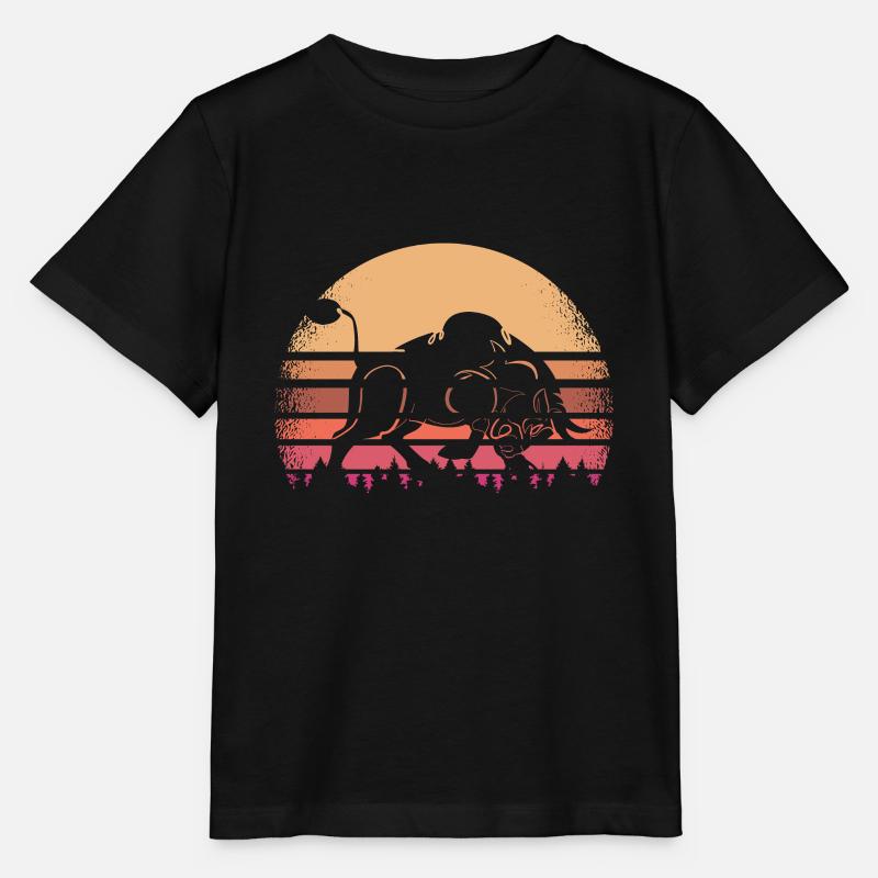 Stier Bulle - Stanley/Stella Kinder T-Shirt MINI CREATOR  - Schwarz