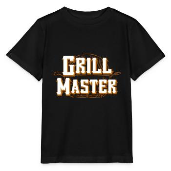 Grillmeister - Stanley/Stella Kinder T-Shirt MINI CREATOR  - Schwarz - Vorne - Mikhail (115cm)