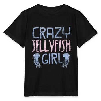 méduse - T-shirt bio MINI CREATOR Stanley/Stella Enfant - noir - Devant - Mikhail (115cm)