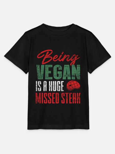 Grillen Steak - Stanley/Stella Kinder T-Shirt MINI CREATOR - Schwarz