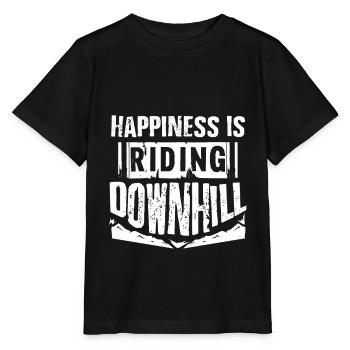 Downhill VTT - T-shirt bio MINI CREATOR Stanley/Stella Enfant - noir - Devant - Mikhail (115cm)