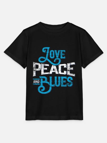 Blues - Stanley/Stella Kinder T-Shirt MINI CREATOR  - Schwarz