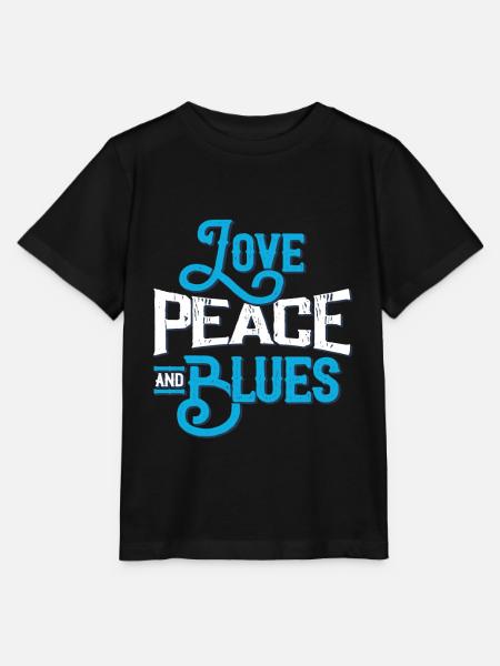 Blues - Stanley/Stella Kinder T-Shirt MINI CREATOR  - Schwarz