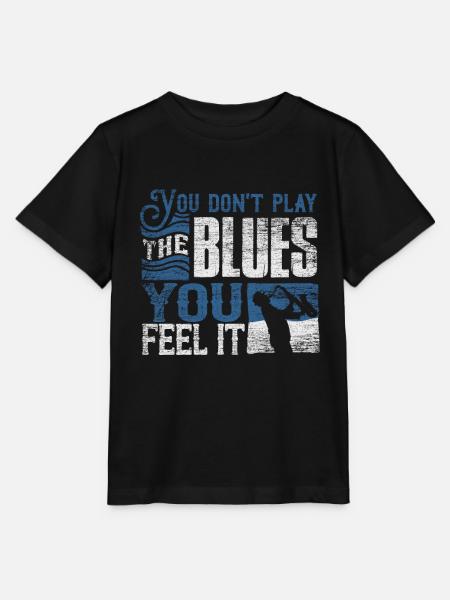 Blues - Stanley/Stella Kinder T-Shirt MINI CREATOR  - Schwarz
