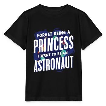 Astronaut - Stanley/Stella Kinder T-Shirt MINI CREATOR  - Schwarz - Vorne - Mikhail (115cm)