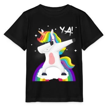 Licorne Licorne Dab Move Ya - T-shirt bio MINI CREATOR Stanley/Stella Enfant - noir - Devant - Mikhail (115cm)