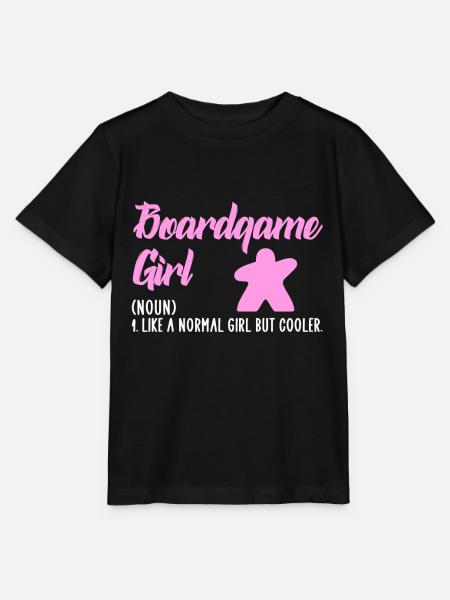 boardgame girl - Stanley/Stella Kinder T-Shirt MINI CREATOR - Schwarz