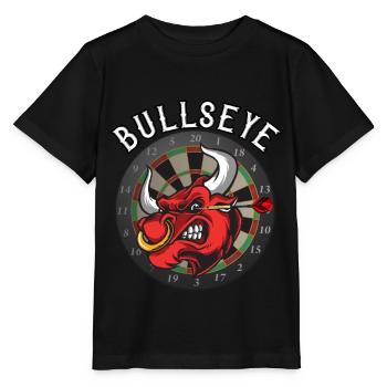 Bullseye Darts Fan Dartpfeil Dartboard - Stanley/Stella MINI CREATOR Kids’ T-Shirt - black - Front - Mikhail (115cm)