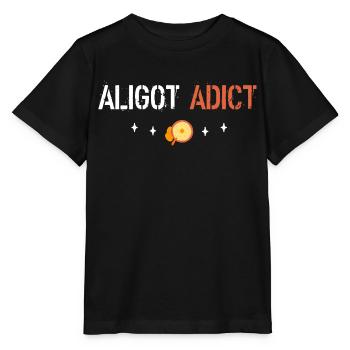 Aligot addict - Stanley/Stella MINI CREATOR Kids’ T-Shirt - black - Front - Mikhail (115cm)