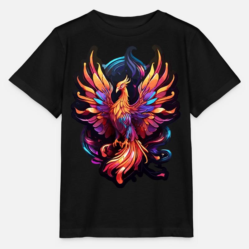 Phönix - Stanley/Stella Kinder T-Shirt MINI CREATOR  - Schwarz