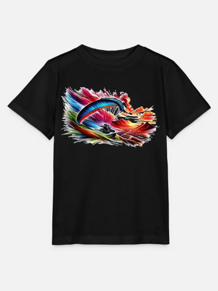 Paragleiter - Stanley/Stella Kinder T-Shirt MINI CREATOR - Schwarz
