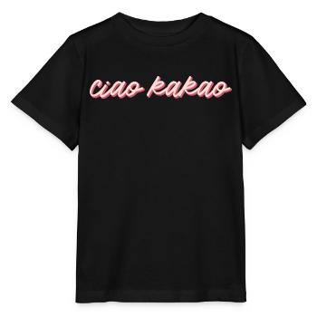 Ciao Kakao - Stanley/Stella Kinder T-Shirt MINI CREATOR  - Schwarz - Vorne - Mikhail (115cm)