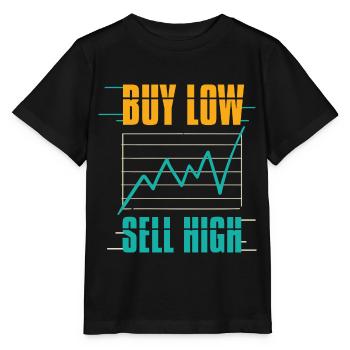 Stock Market Trading Stock Trading Traders - Stanley/Stella MINI CREATOR Kids’ T-Shirt - black - Front - Mikhail (115cm)