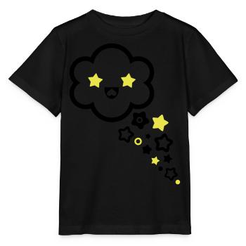 star - Stanley/Stella Kinder T-Shirt MINI CREATOR  - Schwarz - Vorne - Mikhail (115cm)