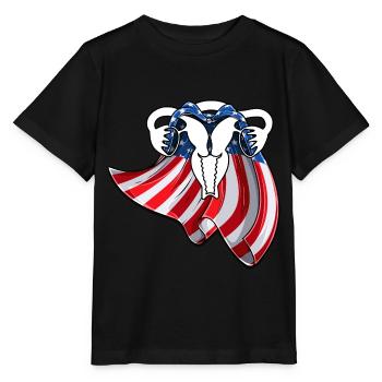 Occupez-vous de votre propre utérus - T-shirt bio MINI CREATOR Stanley/Stella Enfant - noir - Devant - Mikhail (115cm)