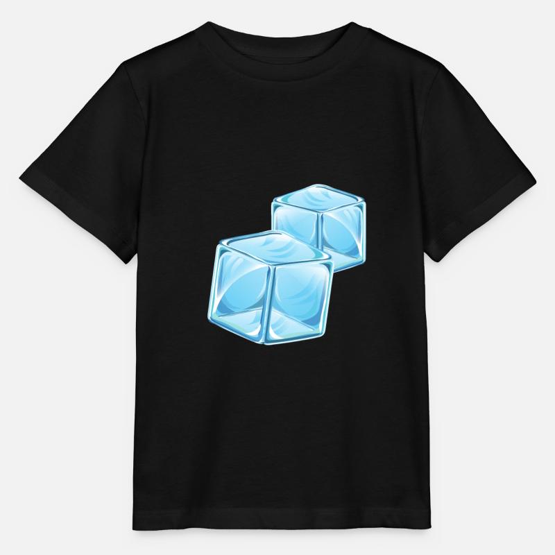 Glaçons - T-shirt bio MINI CREATOR Stanley/Stella Enfant - noir