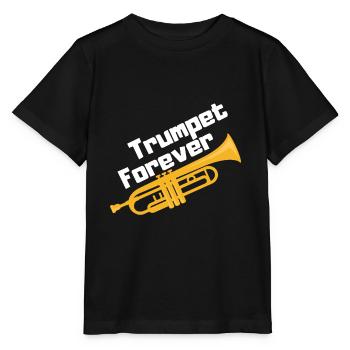 Trumpet Forever Trumpet Forever - Stanley/Stella MINI CREATOR Kids’ T-Shirt - black - Front - Mikhail (115cm)