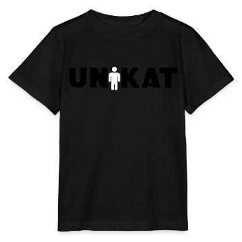 Unique - T-shirt bio MINI CREATOR Stanley/Stella Enfant - noir - Devant - Mikhail (115cm)