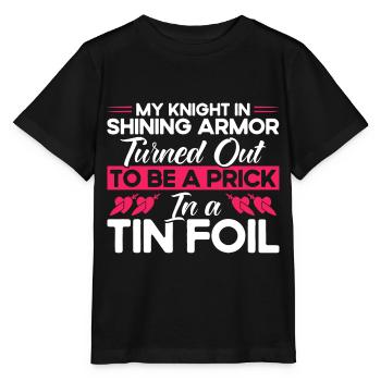 Divorce Divorcé Divorcé Cadeau - T-shirt bio MINI CREATOR Stanley/Stella Enfant - noir - Devant - Mikhail (115cm)