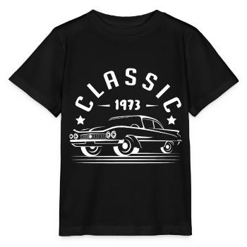 classic 1973. - Stanley/Stella MINI CREATOR Kids’ T-Shirt - black - Front - Mikhail (115cm)