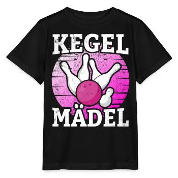 Kegel Mädel - Stanley/Stella Kinder T-Shirt MINI CREATOR  - Schwarz - Vorne - Mikhail (115cm)