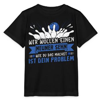Kegel Mädel - Stanley/Stella Kinder T-Shirt MINI CREATOR  - Schwarz - Vorne - Mikhail (115cm)