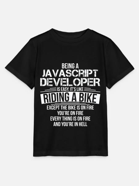 Profession Computer Geeks Funny Gift - Stanley/Stella MINI CREATOR Kids’ T-Shirt - black