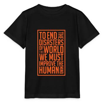 Master of Disaster Natur Spruch cooles Geschenk - Stanley/Stella Kinder T-Shirt MINI CREATOR  - Schwarz - Vorne - Mikhail (115cm)