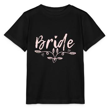 Bridal Shower Party JGA Cool Gift - Stanley/Stella MINI CREATOR Kids’ T-Shirt - black - Front - Mikhail (115cm)