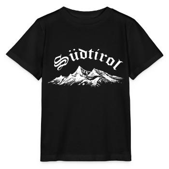 Südtirol - Stanley/Stella Kinder T-Shirt MINI CREATOR  - Schwarz - Vorne - Mikhail (115cm)